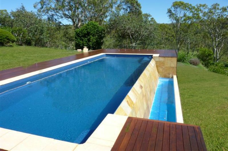 Infinity Edge Pools, Pool Installation